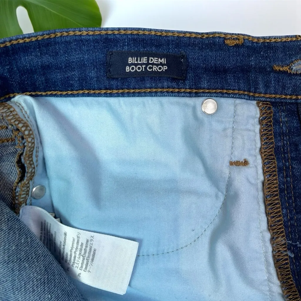 J. Crew Billie Demi Boot Crop Raw Hem Jeans - Image 10