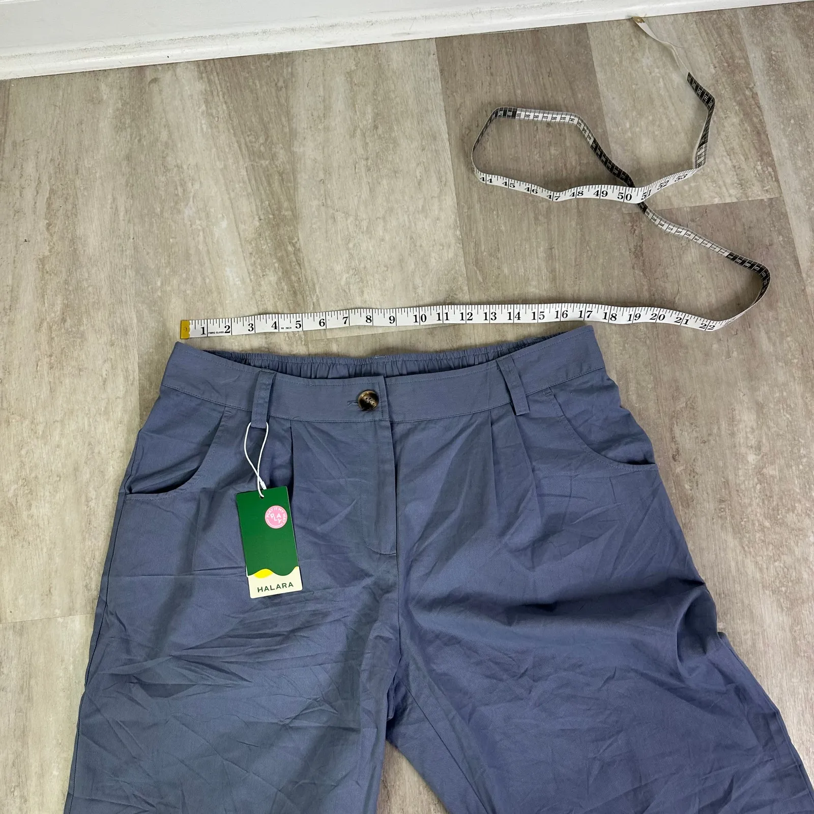 NEW Halara Mid Rise Zipper Pocket Casual Cotton Joggers Size XL - Image 8