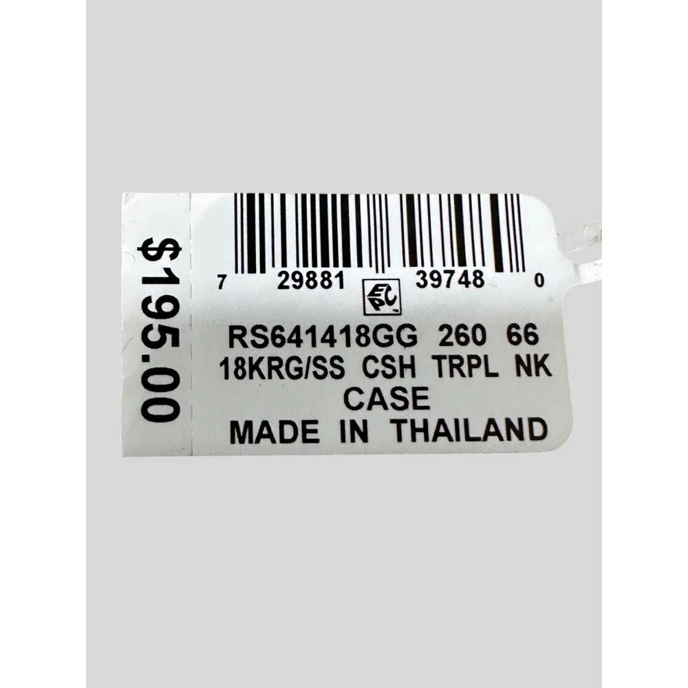 Giani Bernini 18K Rose Gold Over Sterling Silver Cubic Zirconia Pendant Necklace - Image 7