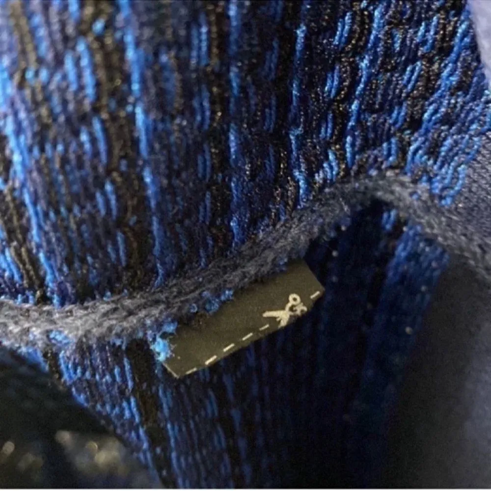 Zara Black & Blue Knit Cardigan(Size Small) - Image 7