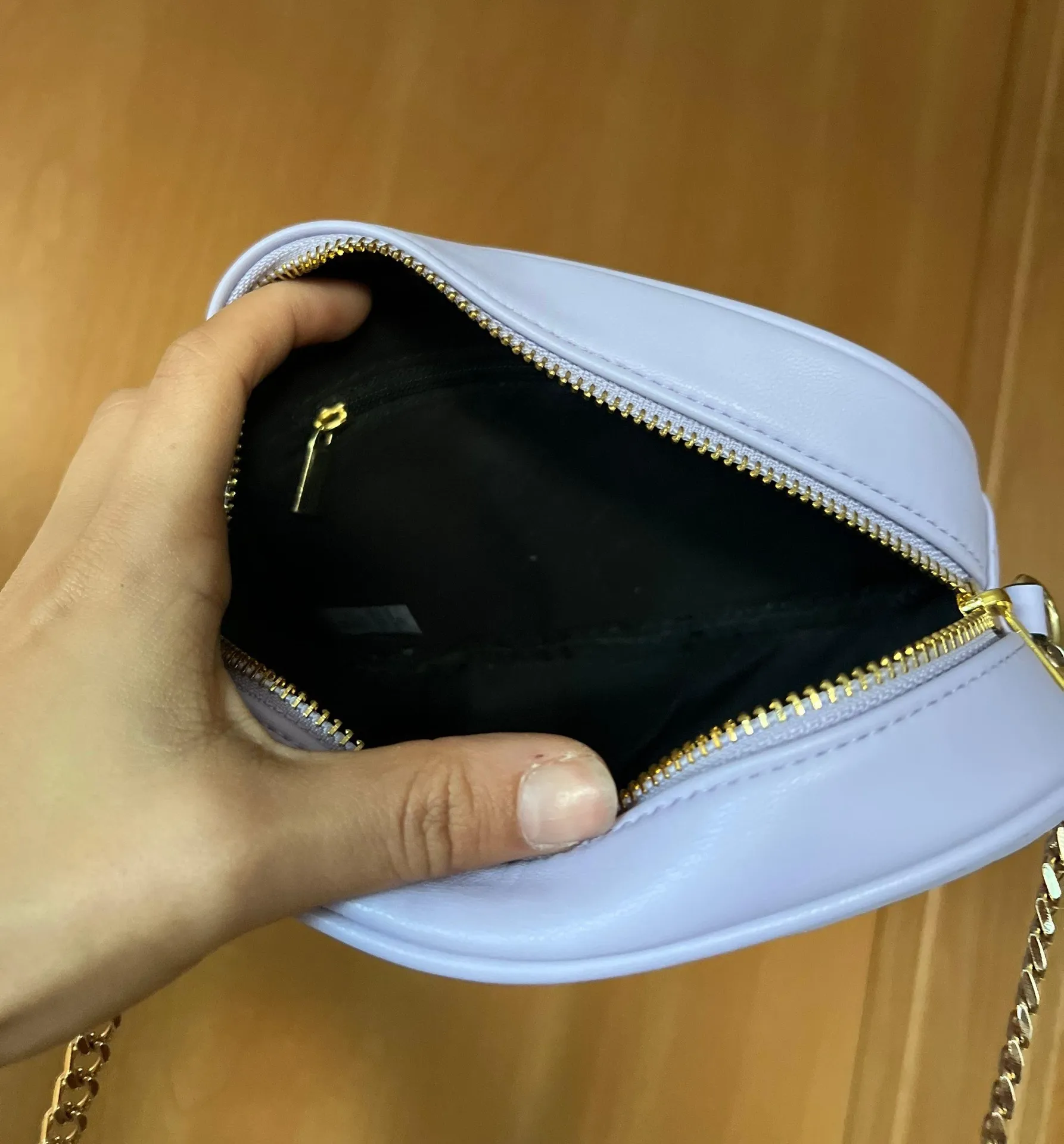 Lavender Crossbody Purse Purple - Image 6