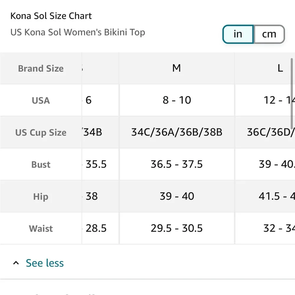 Kona sol brown bikini top - Image 9