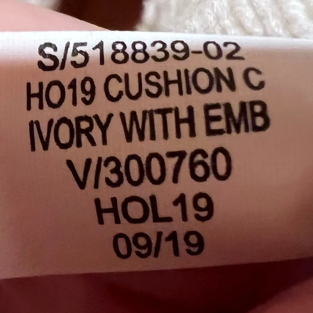 Banana Republic‎ Supersoft Ivory Cotton Sweater Embroidered Black Polka Dots XS - Image 11