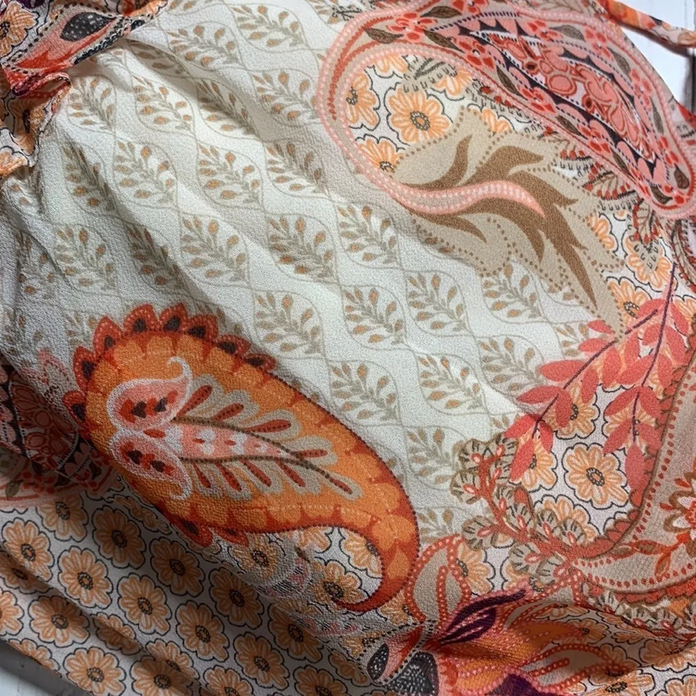 Misa Los Angeles Dionico Sleeveless Midi Dress Size Small - Image 9