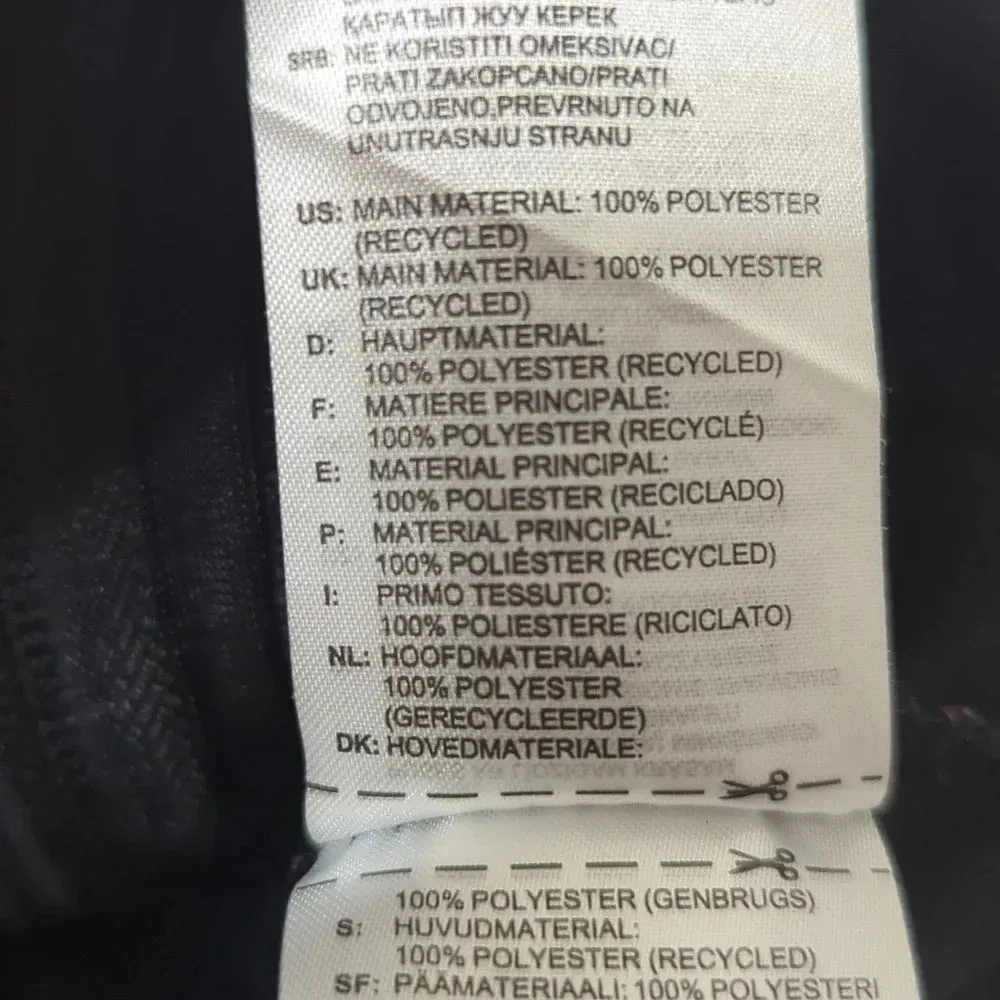 Small Adidas Black and White Junior/Youth Jacket - Image 13