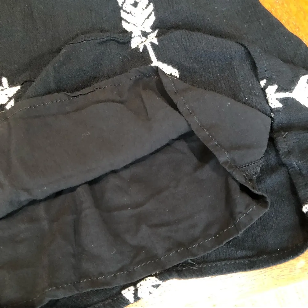 Impeccable Pig Black Embroidered Top S - Image 7