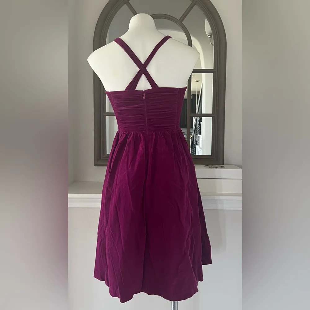Anthropologie’s HD in Paris Bustier Dress, Purple Size EU34, US2 (Excellent) - Image 8