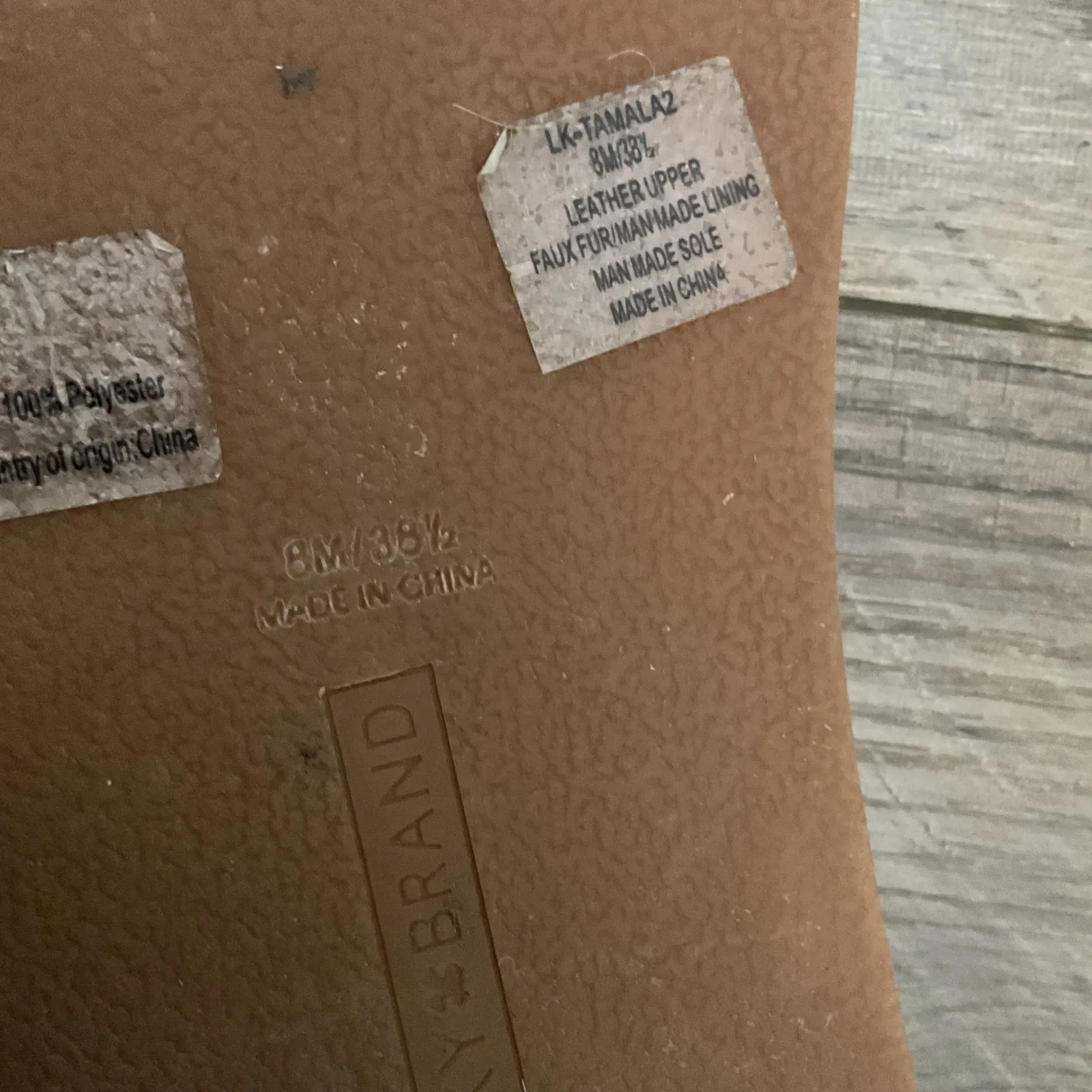 Lucky Brand Tamala 2 Camo Slip On Mules Fur Lined Women Sz 8M - Image 2