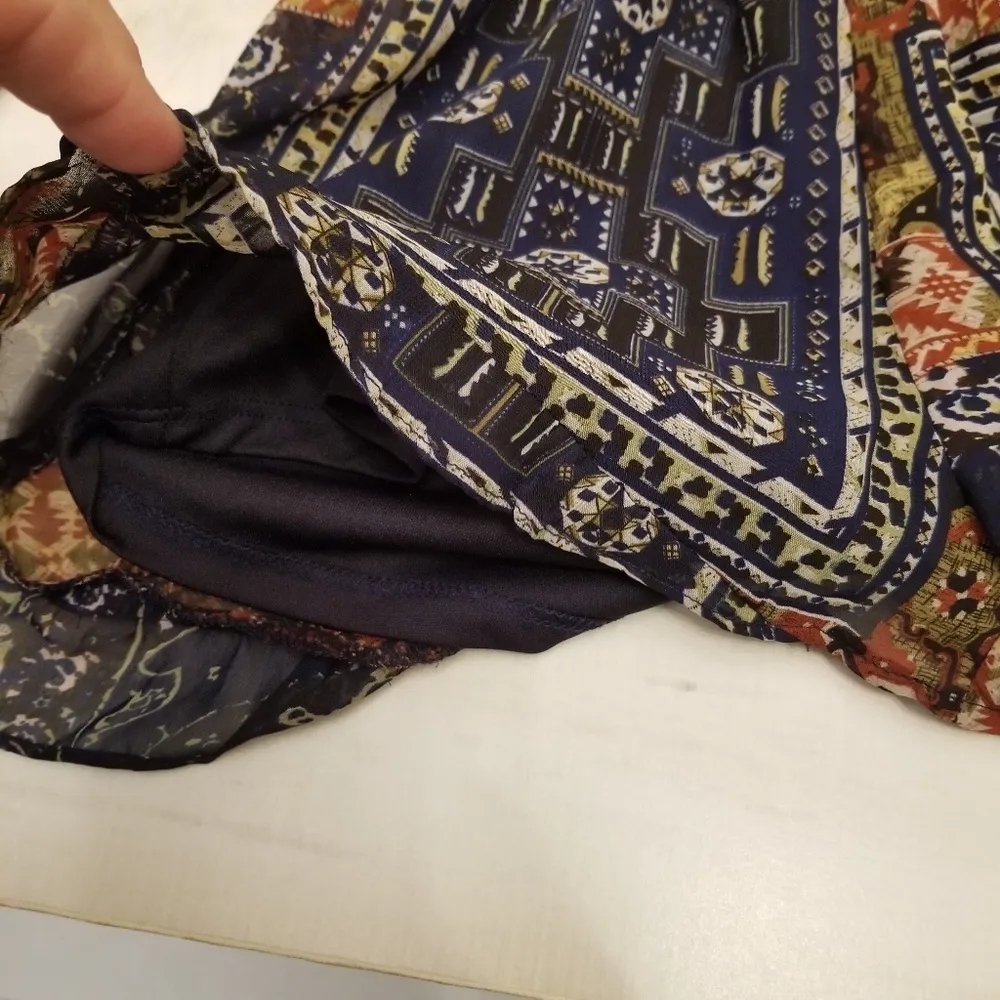 Cecico {S} Francesca's  Patchwork Shorts Romper - Image 5