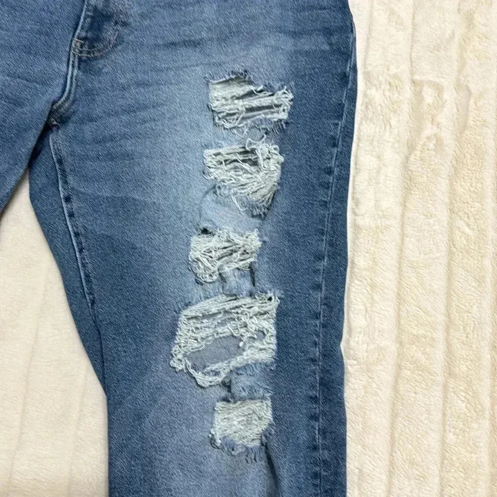 KanCan Distressed Jeans Blue Size 32 - Image 3