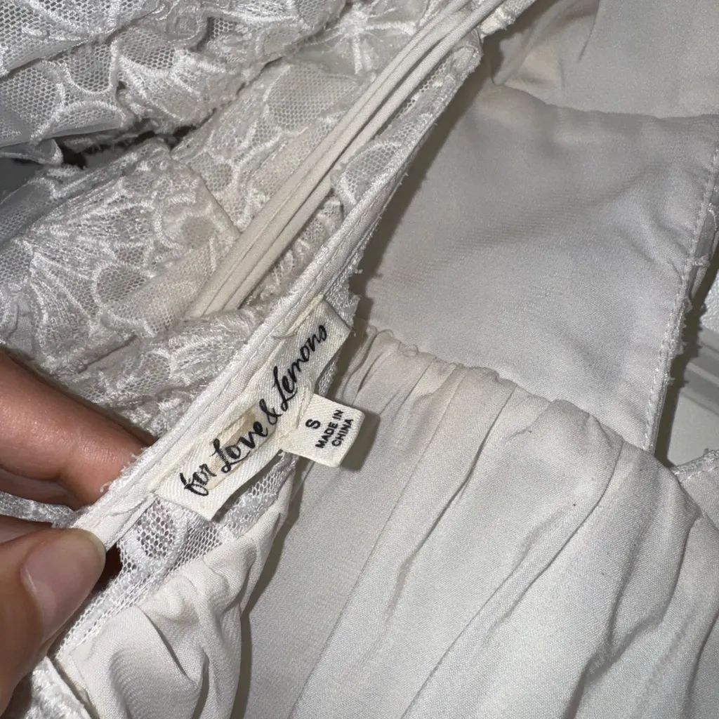 For love and lemons‎ leighton mini dress size small - Image 8