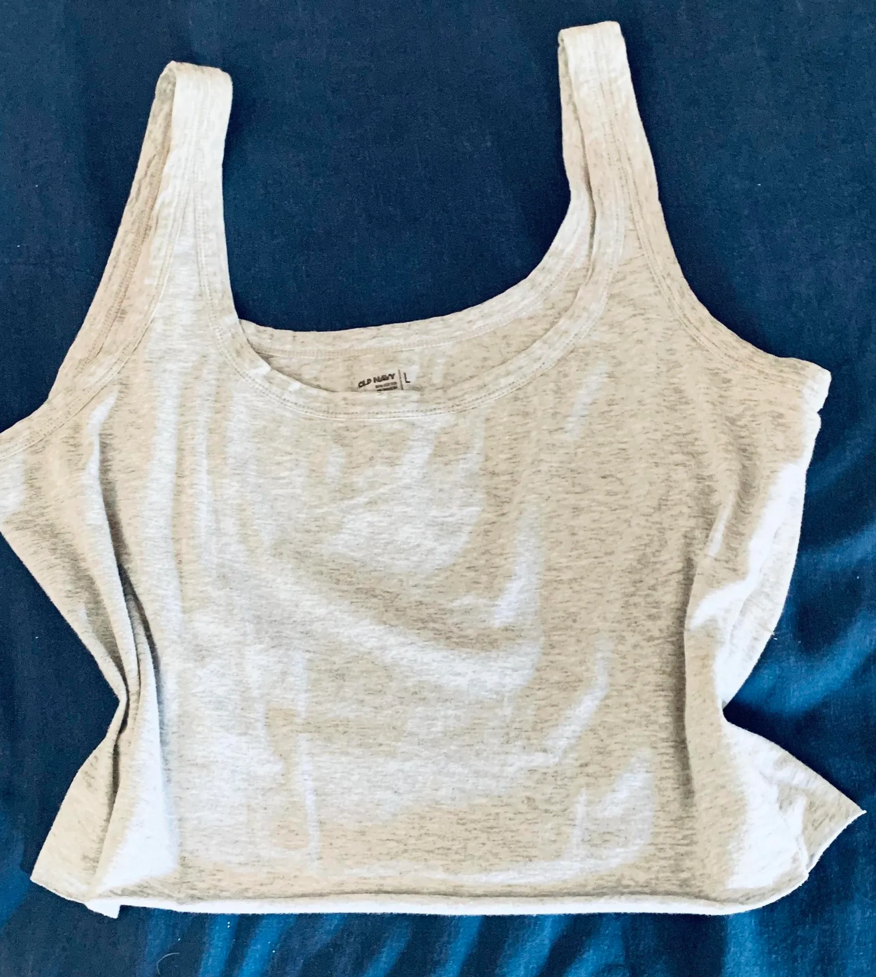 Old Navy Cotton Tank Cropped - Image 3