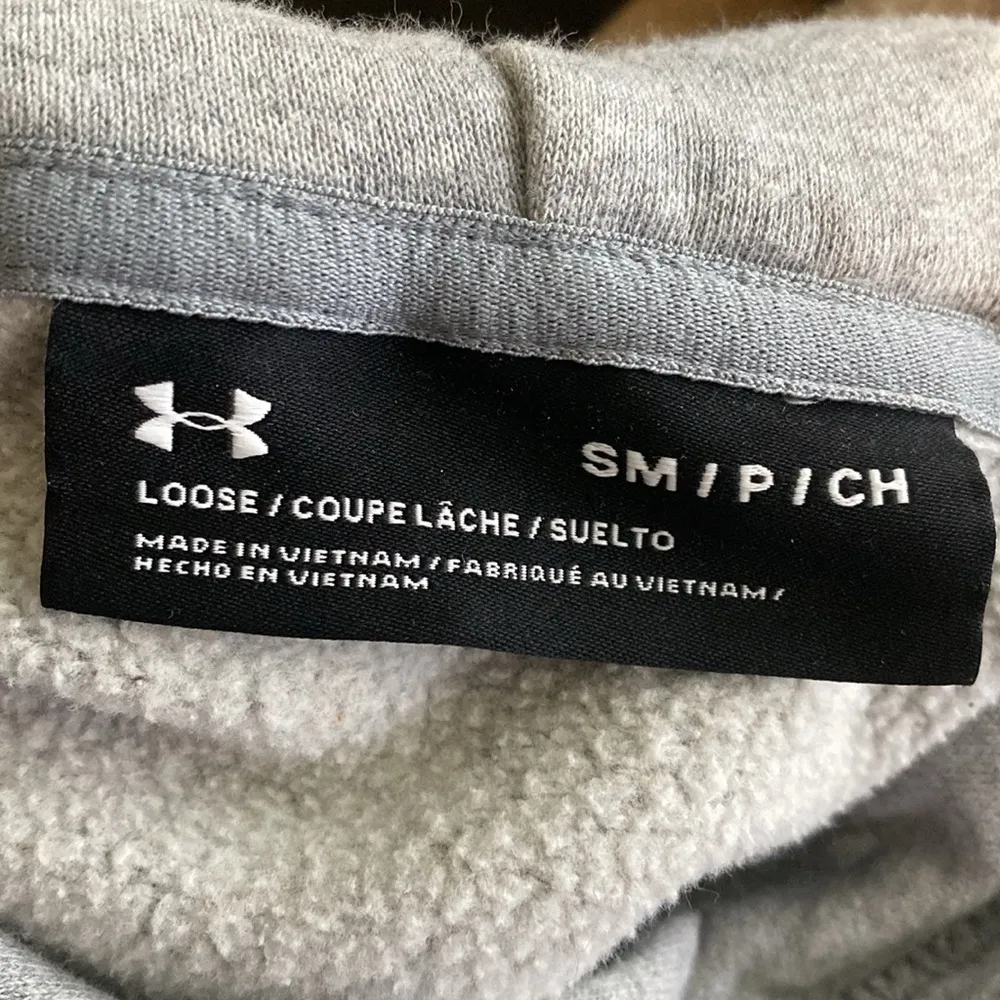 Under Armour Size Small University of Virginia Gray Hooded Sweatshirt - Image 5