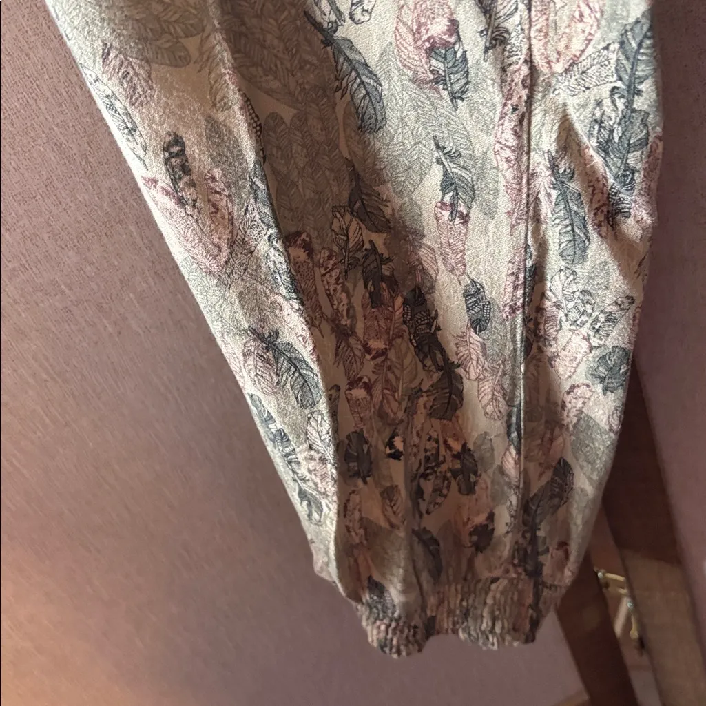 American Rag  Floral Joggers large - Image 2