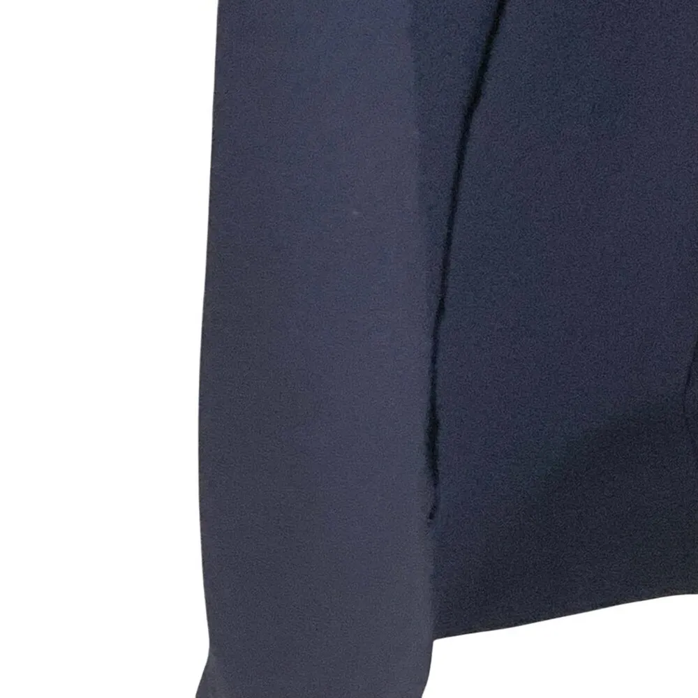 Off-The-Shoulder Black Jumpsuit S Wrap Leg Formal Style Crepe Evening Wear Prom - Image 6