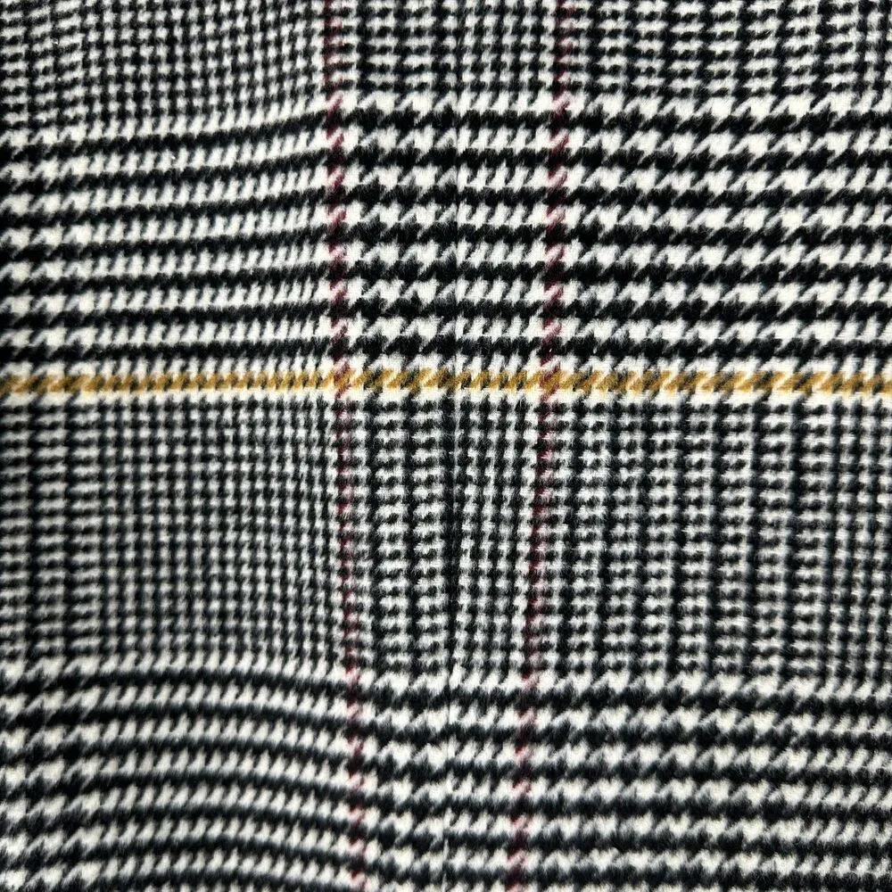 Loft Plaid Modern Blazer Oversized Slouchy Houndstooth Size 10 As Seen On TV - Image 8