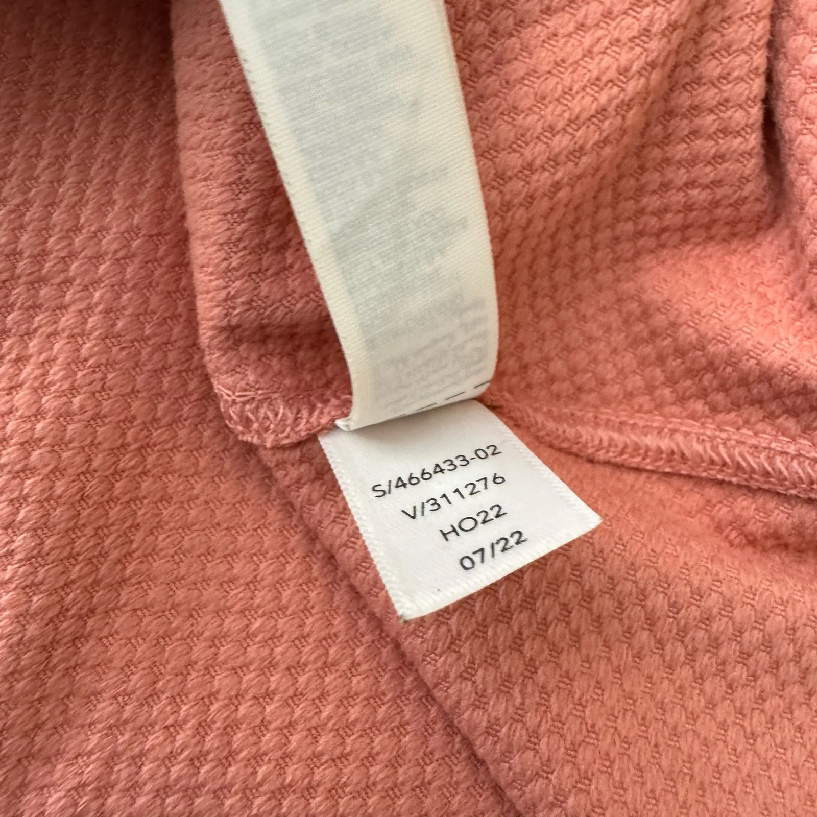 Athleta Conch Pink Whistler Half Zip Back Zip Pocket Pullover‎ Size XS - Image 9