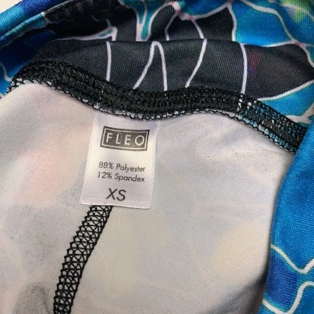 NWOT Fleo Shorts Sz Extra Small Blue - Image 8