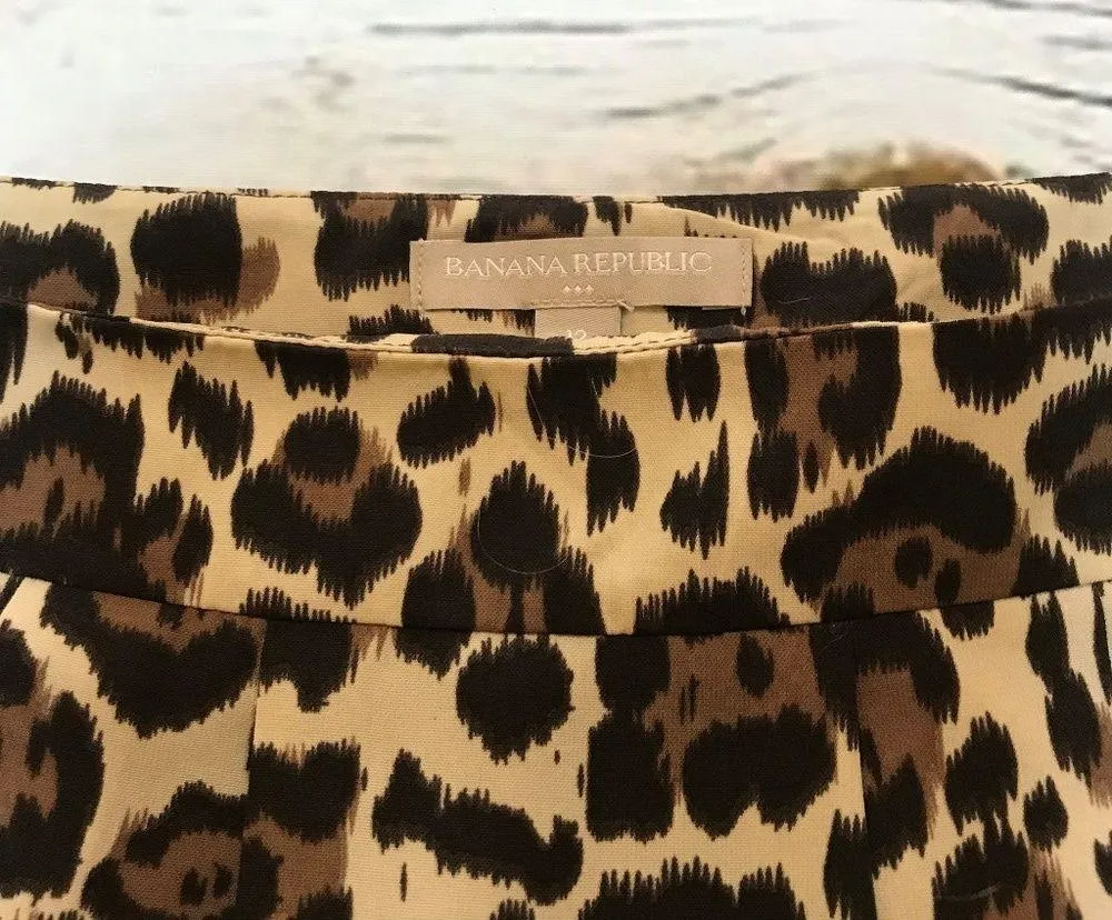 Banana Republic Leopard Skirt - Image 5