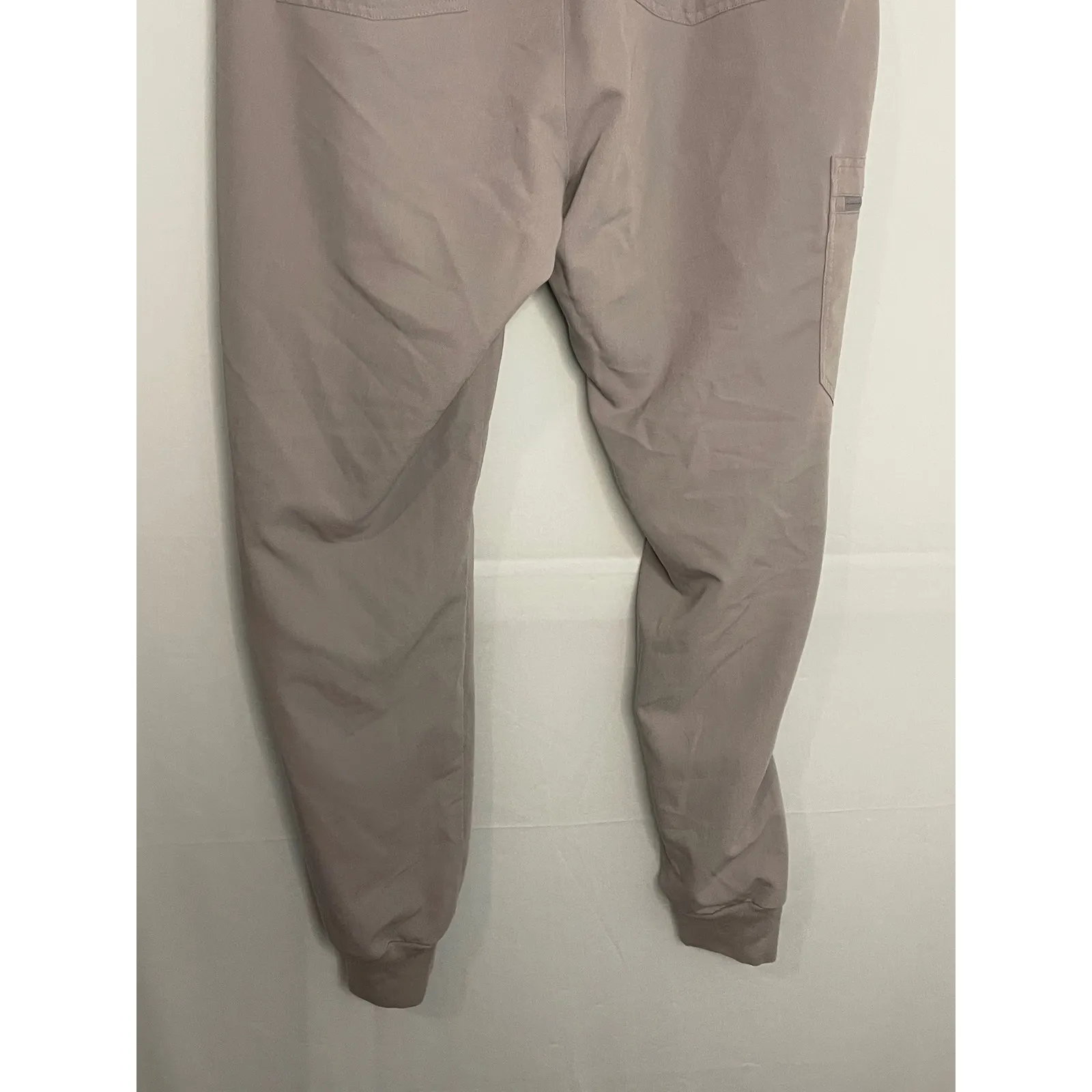 FIGS Technical Collection Jogger Scrub Pants Women Size L Grey W18SW2005 - Image 9
