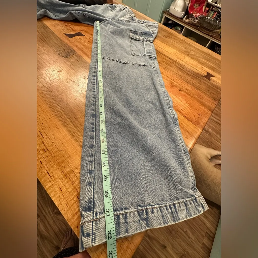 Divided Light Blue Women's Straight Leg Jeans - Image 7