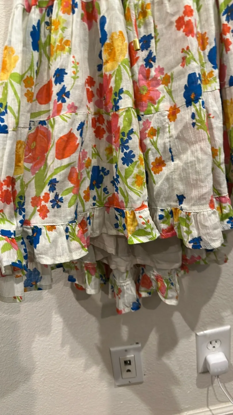 NWOT Free People Floral dress Sz S Multiple - Image 4