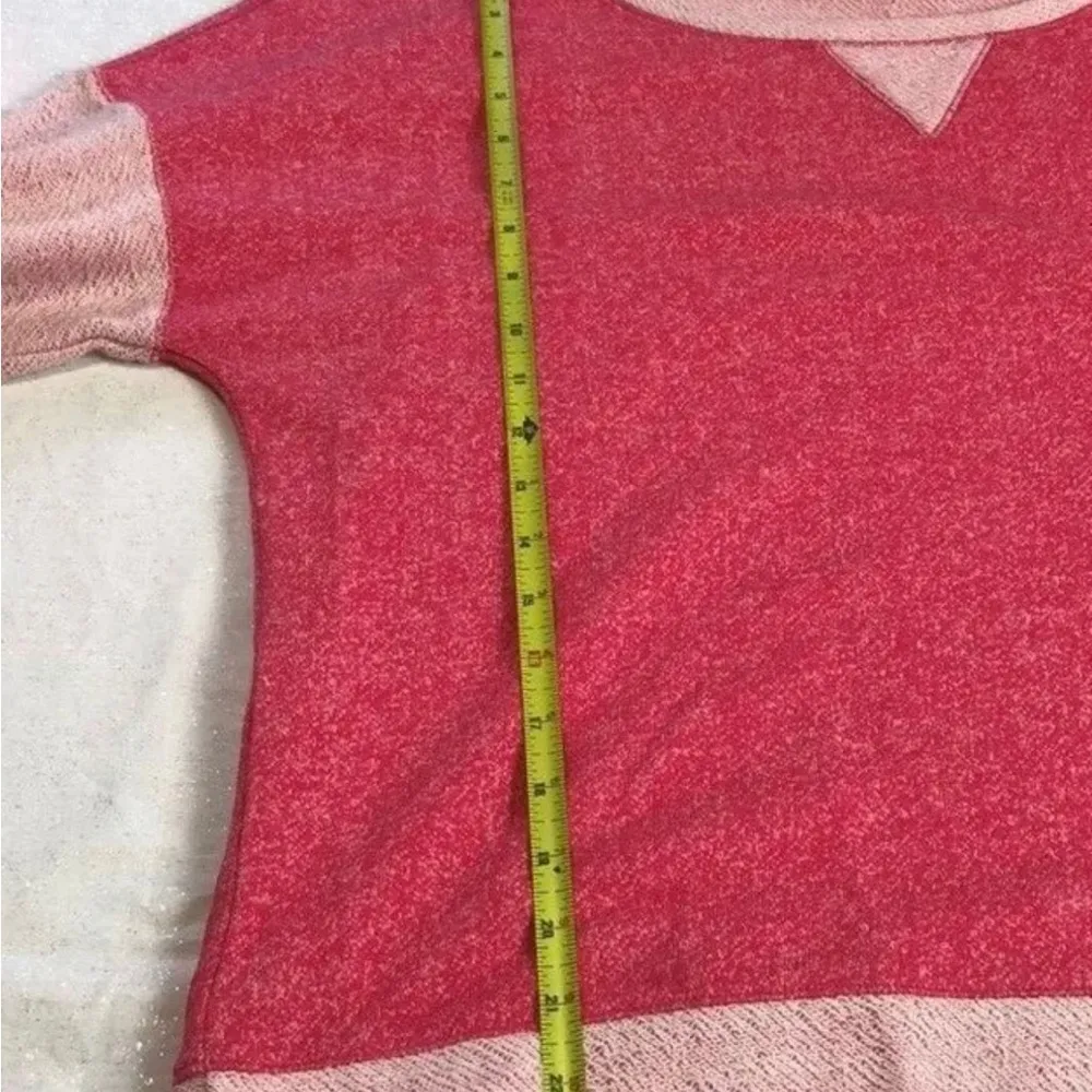 Izod Double Pink Sweatershirt Size L - Image 5