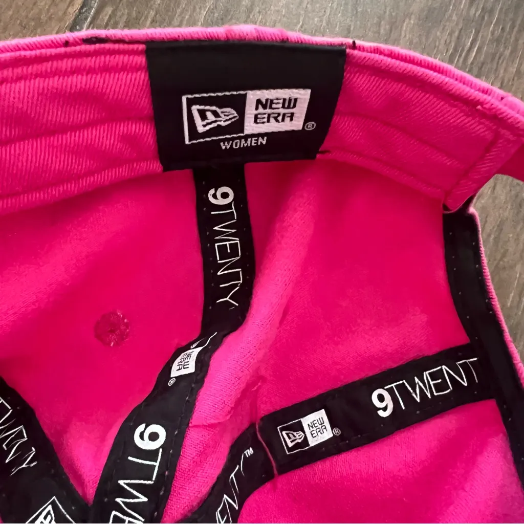 Rock and Roll Hall of Fame Pink New Era 9Twenty Baseball Cap - Image 8