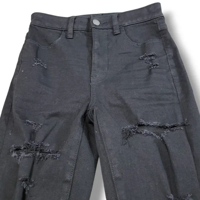 American Eagle The Dream Jean Highest Rise Jegging Jeans Size 2 W25"xL28" Black Denim  - Image 4