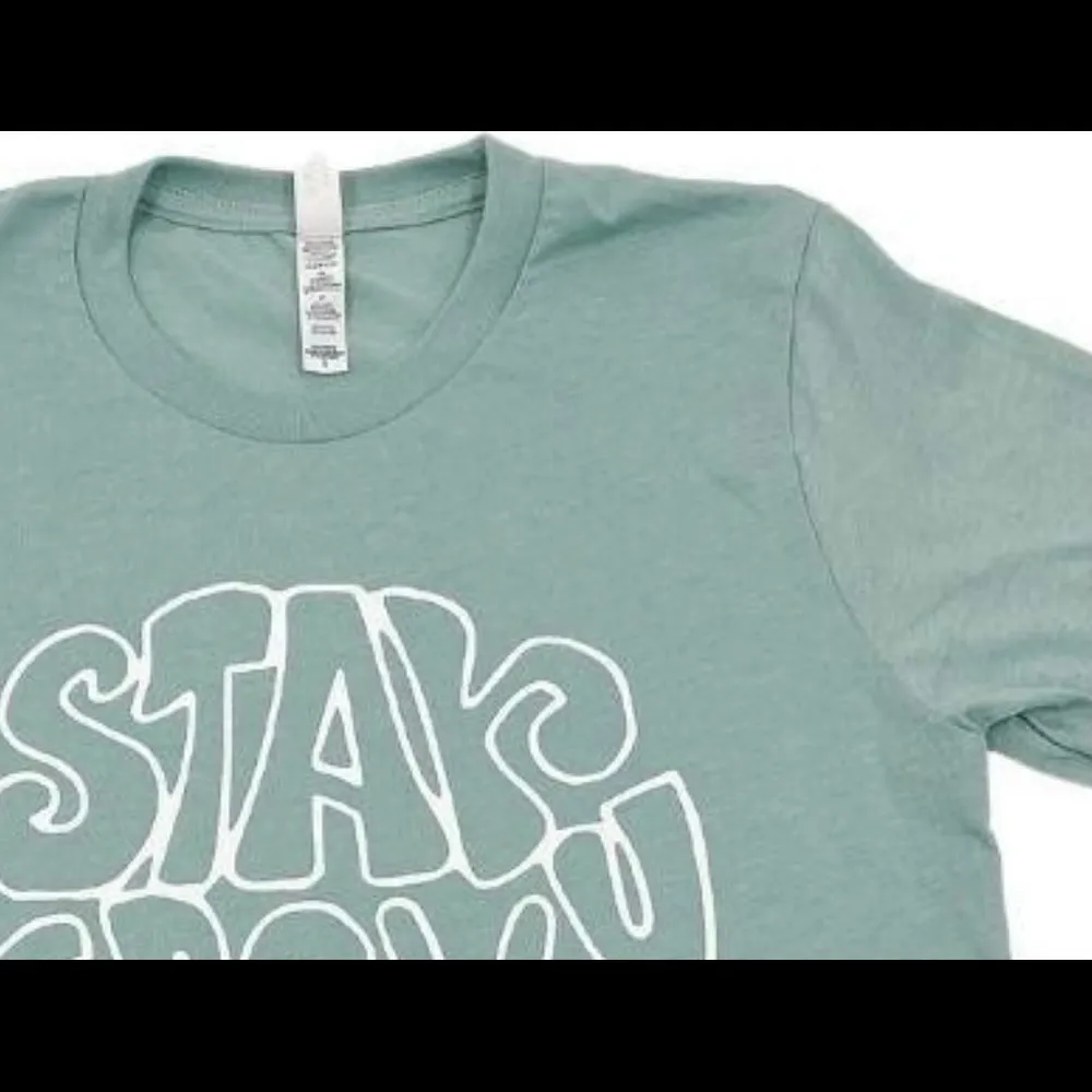 Stay Groovy Graphic Tee.  pretty tee - Image 2