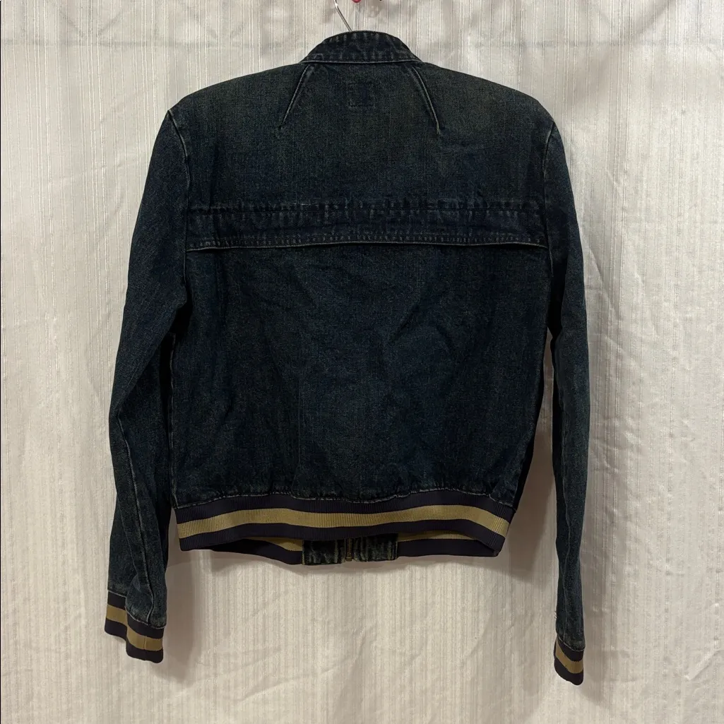 Vintage GAP Denim Bomber Jacket - Image 3