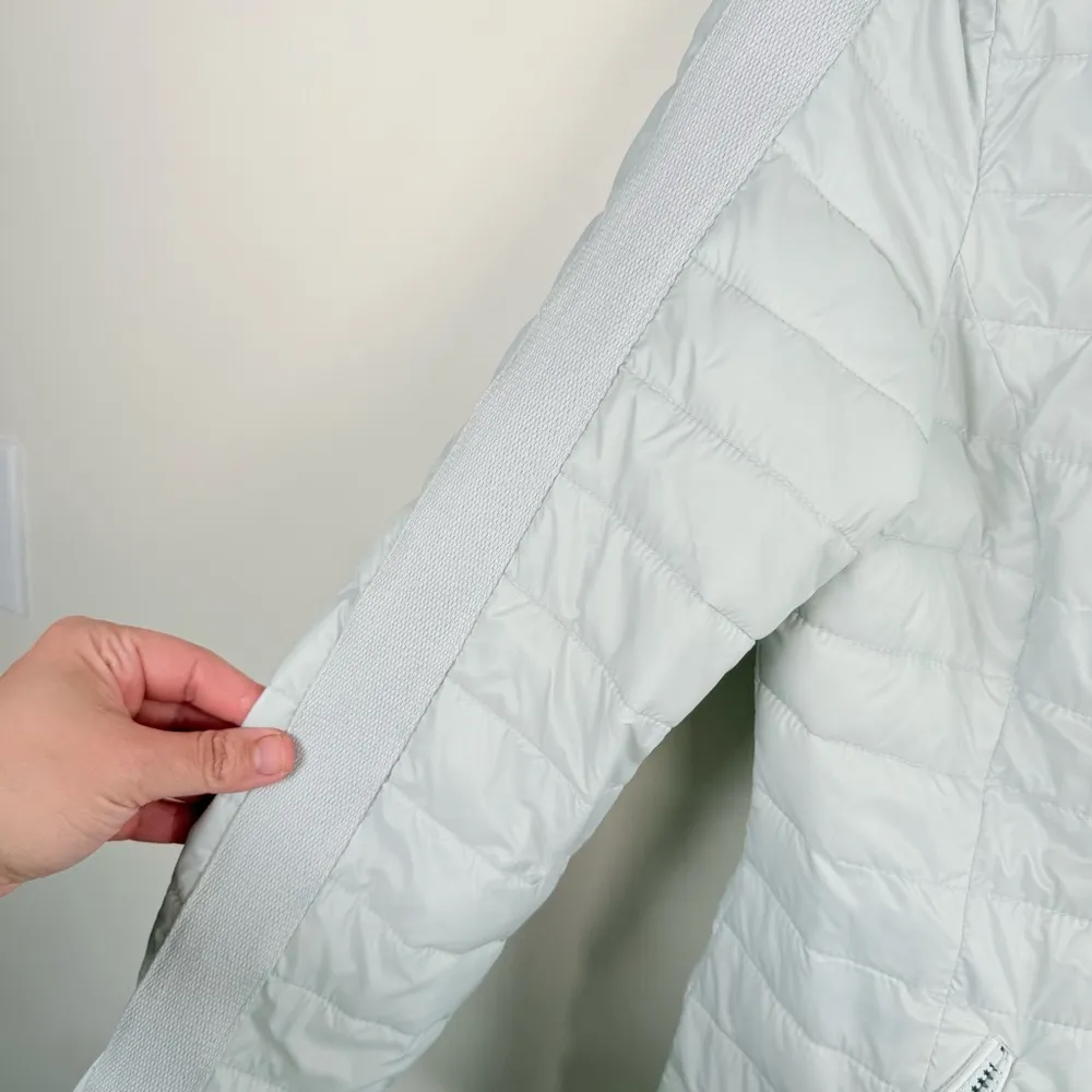 Rino & Pelle White Quilted Puffer Jacket - Image 6