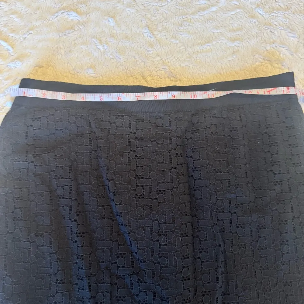 Black Limited Pencil Skirt. Size 12 Limited. Women’s Lacey Skirt. - Image 6