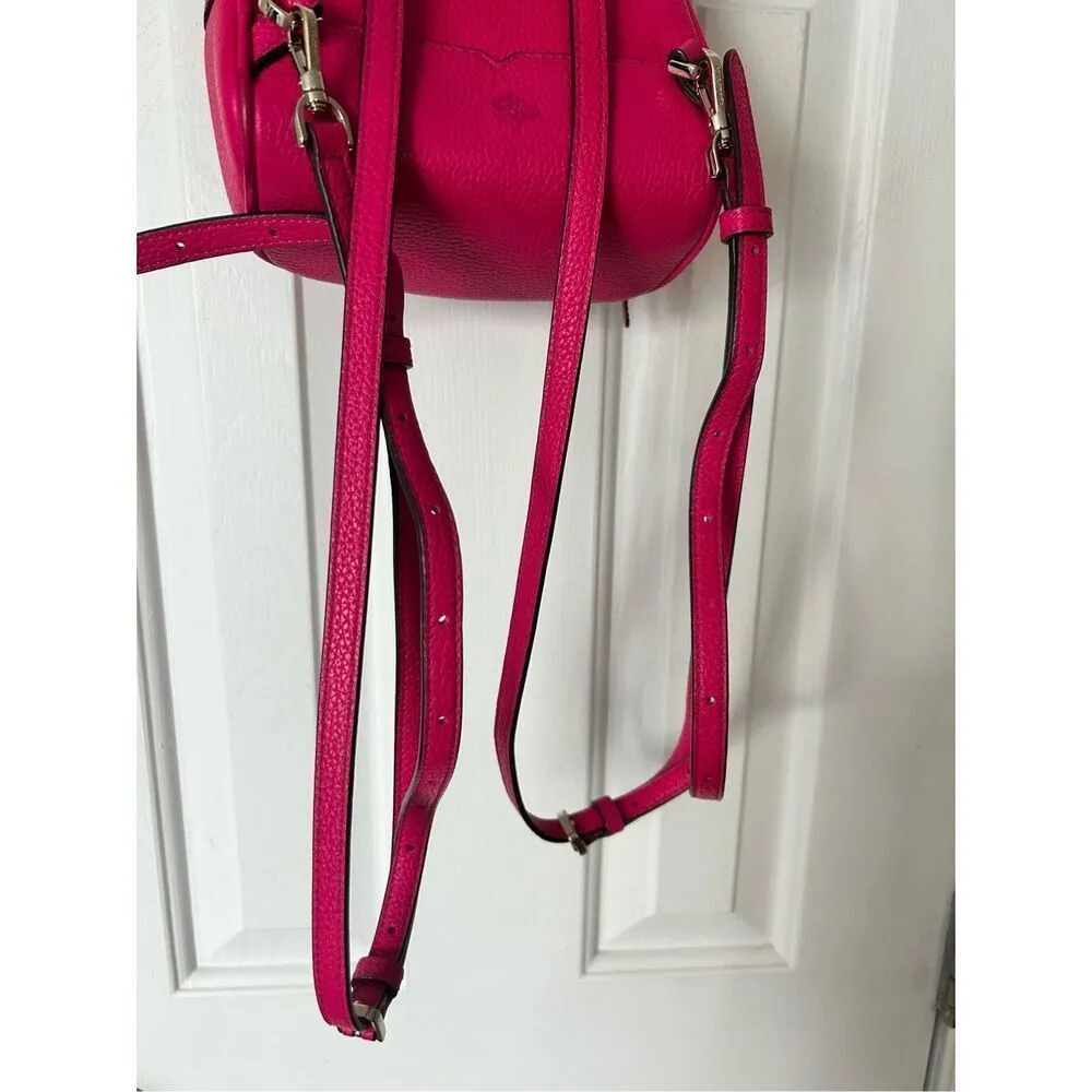 Kate spade mini backpack hot pink backpack with adjustable straps - Image 3