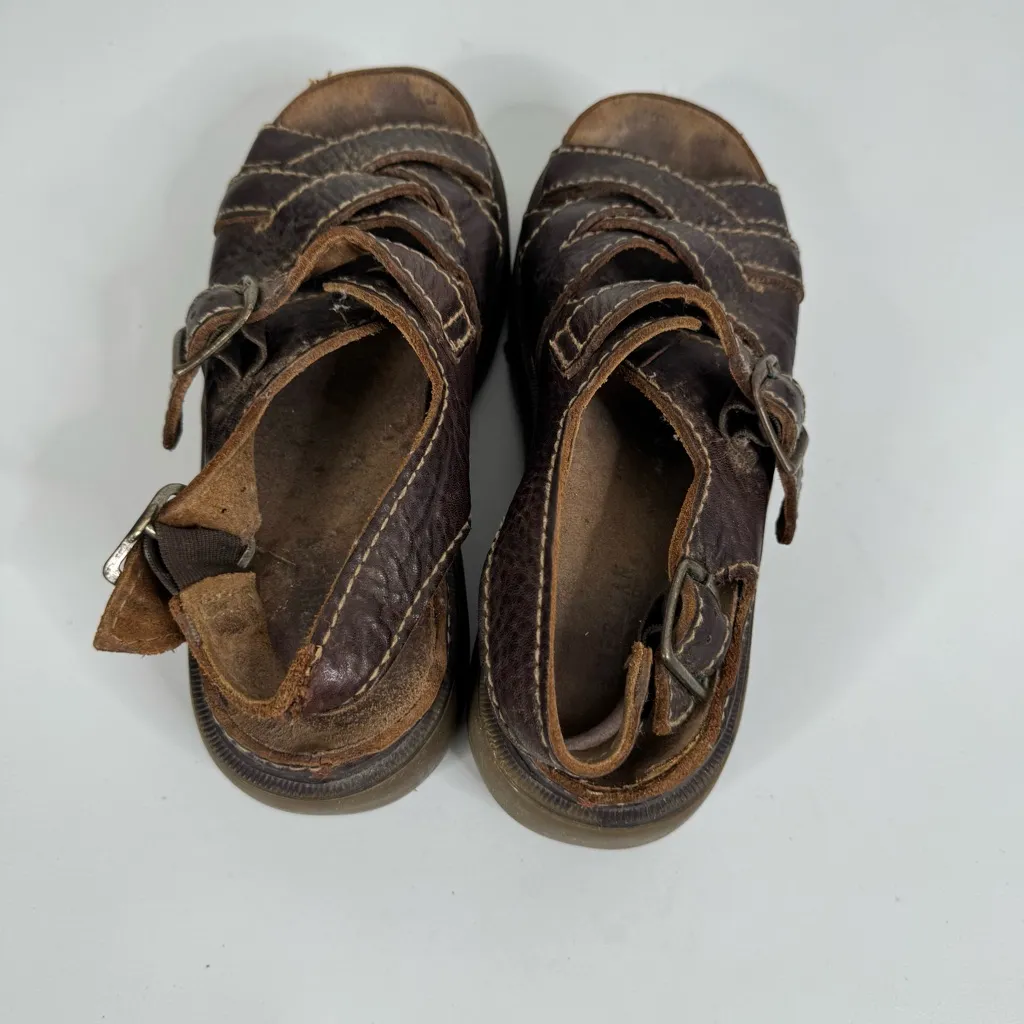 Vintage American Eagle Chunky Y2K 2000s Platform Sandals Size 8 - Image 4