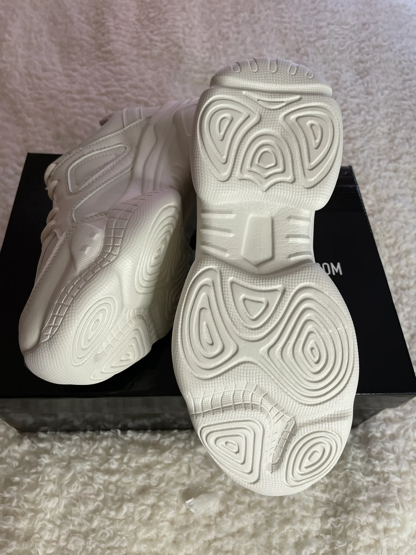 Pretty Little Thing White Sneakers - Image 6