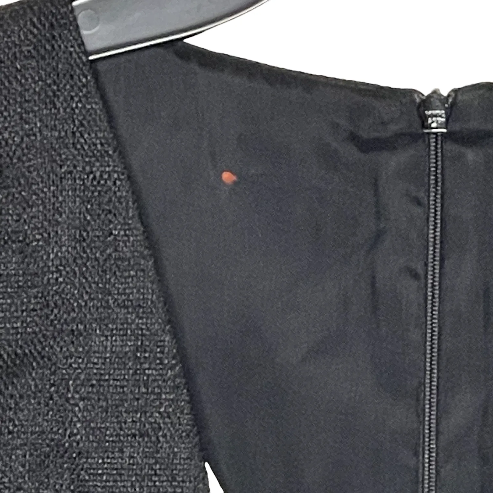 David Meister Womens‎ Sleeveless Dress Size 2 Black Cream Lined USA Made - Image 4