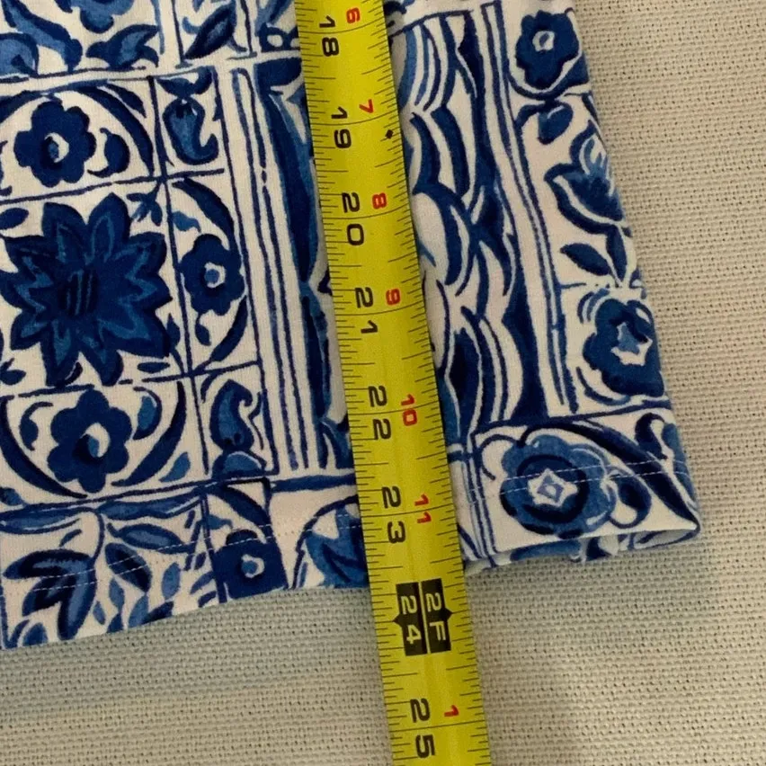 Ann Taylor Tile Scoop Neck Top Shirt‎ - Image 6