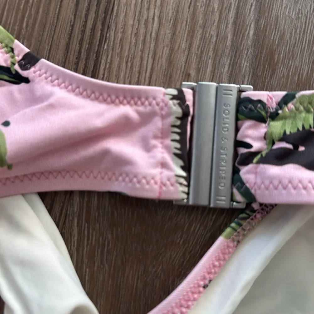 NWT SOLID & STRIPED X PALM TREE CREW THE POPPY WRAP PALM TREE PRINT - Image 8