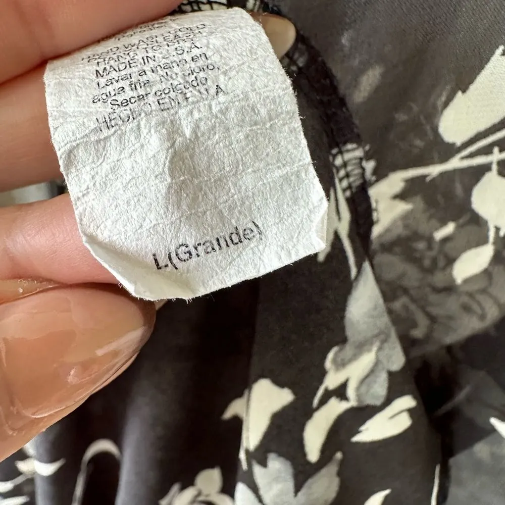 Chocolate USA Floral Sheer Short Sleeve Eyelet Lace Open Swim Cover Up Cardigan - Image 7