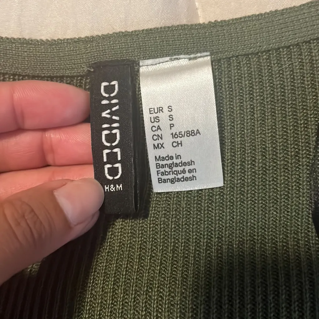 H&M ribbed top - Image 2