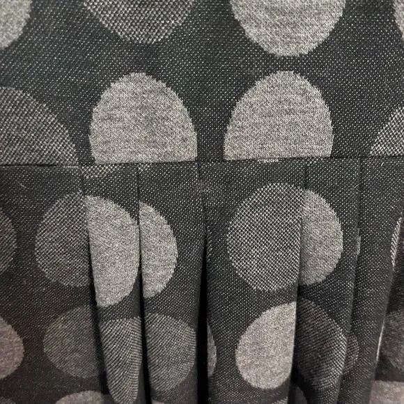 Vintage Robbie Bee turtleneck polka dot sweater dress size 6 - Image 3