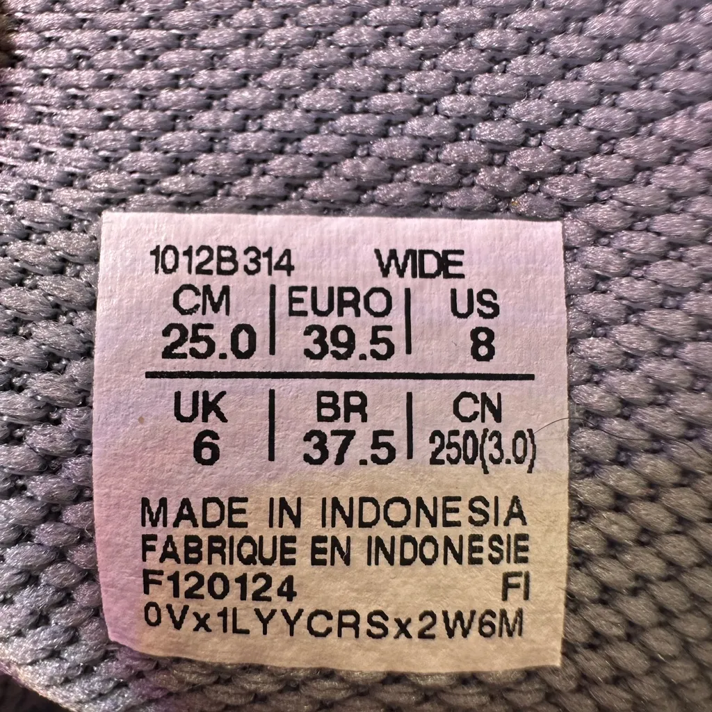 Oasis Gray and Purple Athletic Shoes - Image 10