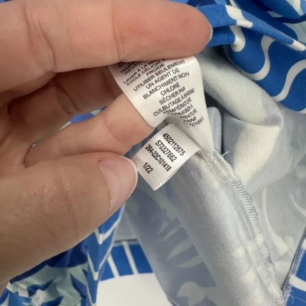 Chico’s Weekends Scoop Neck Shirt Size XL Size 3 Coastal Lightweight Top LS - Image 8