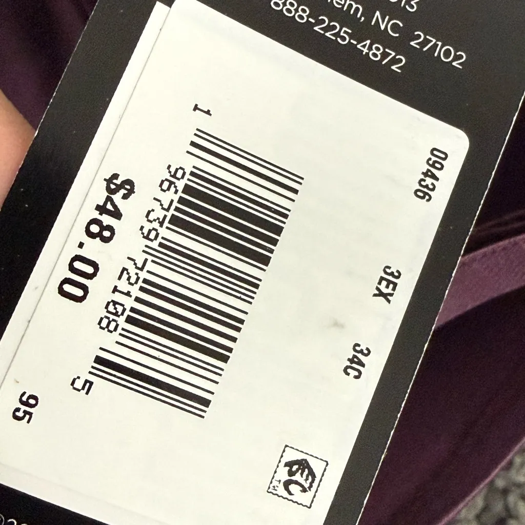 Nwt Maidenform Deep Purple Full Coverage Bra - Image 5