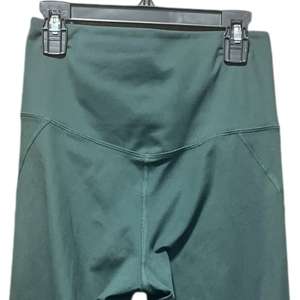 Girlfriend Collective Compressive Green High Rise Leggings Size Small - Image 9