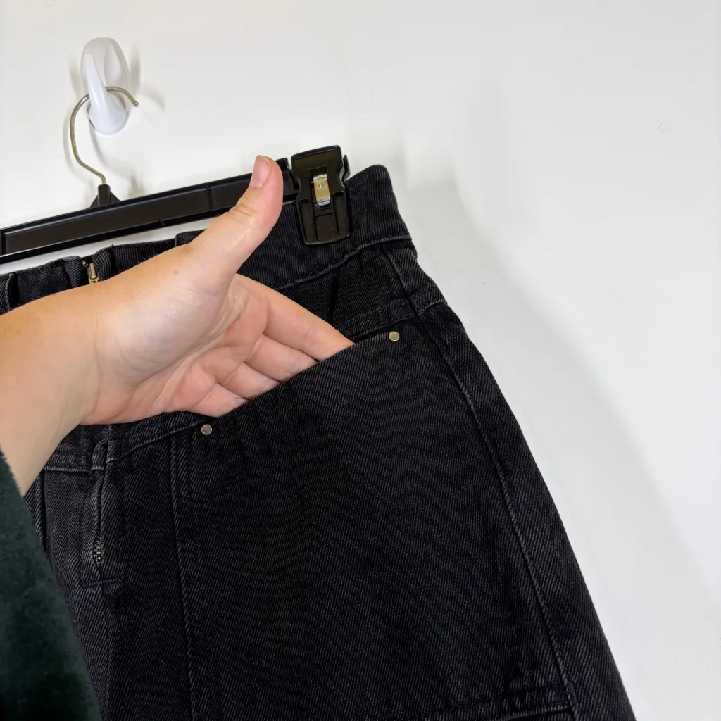 BA&SH Lady Denim Shorts Size Small - Image 6