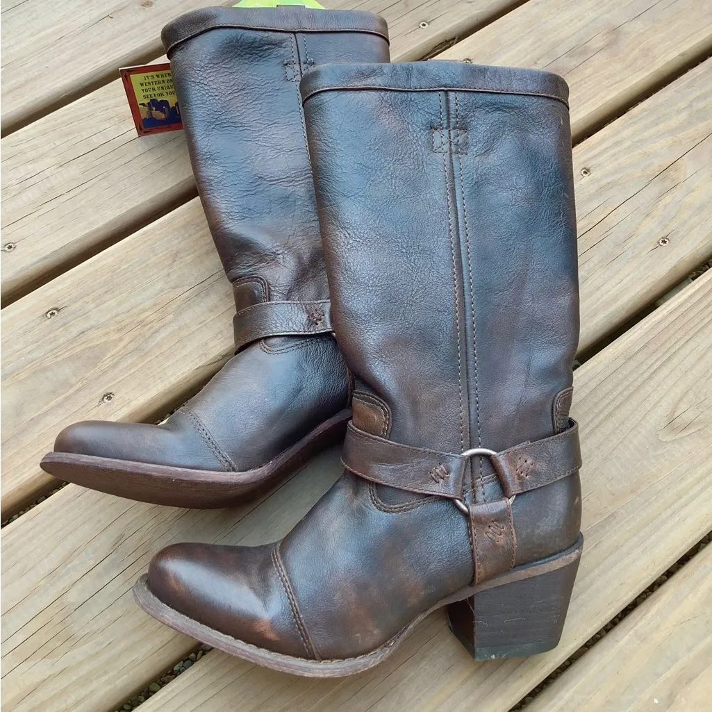 Modern GENUINE LEATHER DURANGO boots🤎🤎🤎 - Image 11