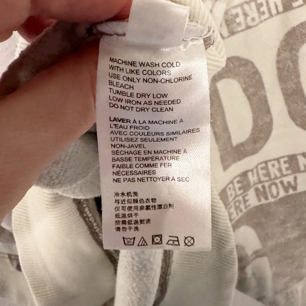 BDG URBAN OUTFITTERS AUTUMN HOODIE LOGO WASHED OUT SZ M - Image 9