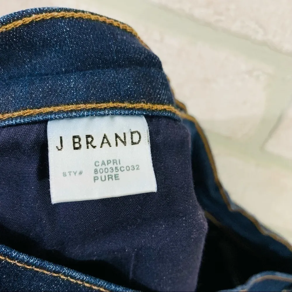 J Brand Capri Skinny Jeans Pure Wash Size 25 - Image 8